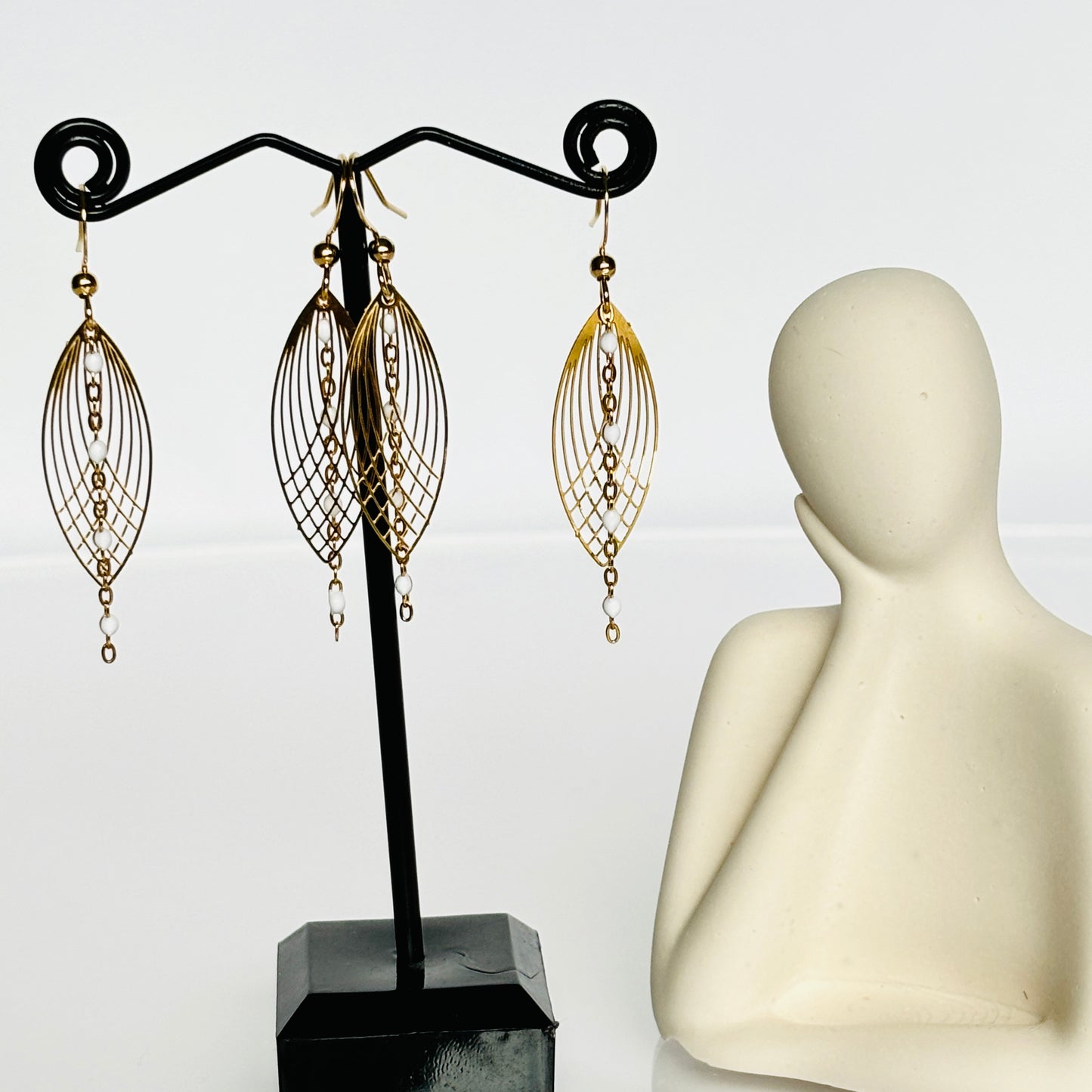 Boucles d oreilles légèreté estivale