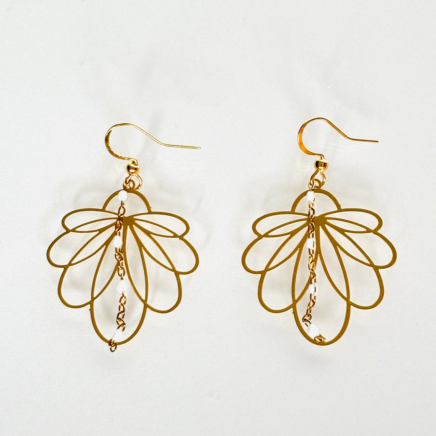 Boucles d oreilles légèreté estivale