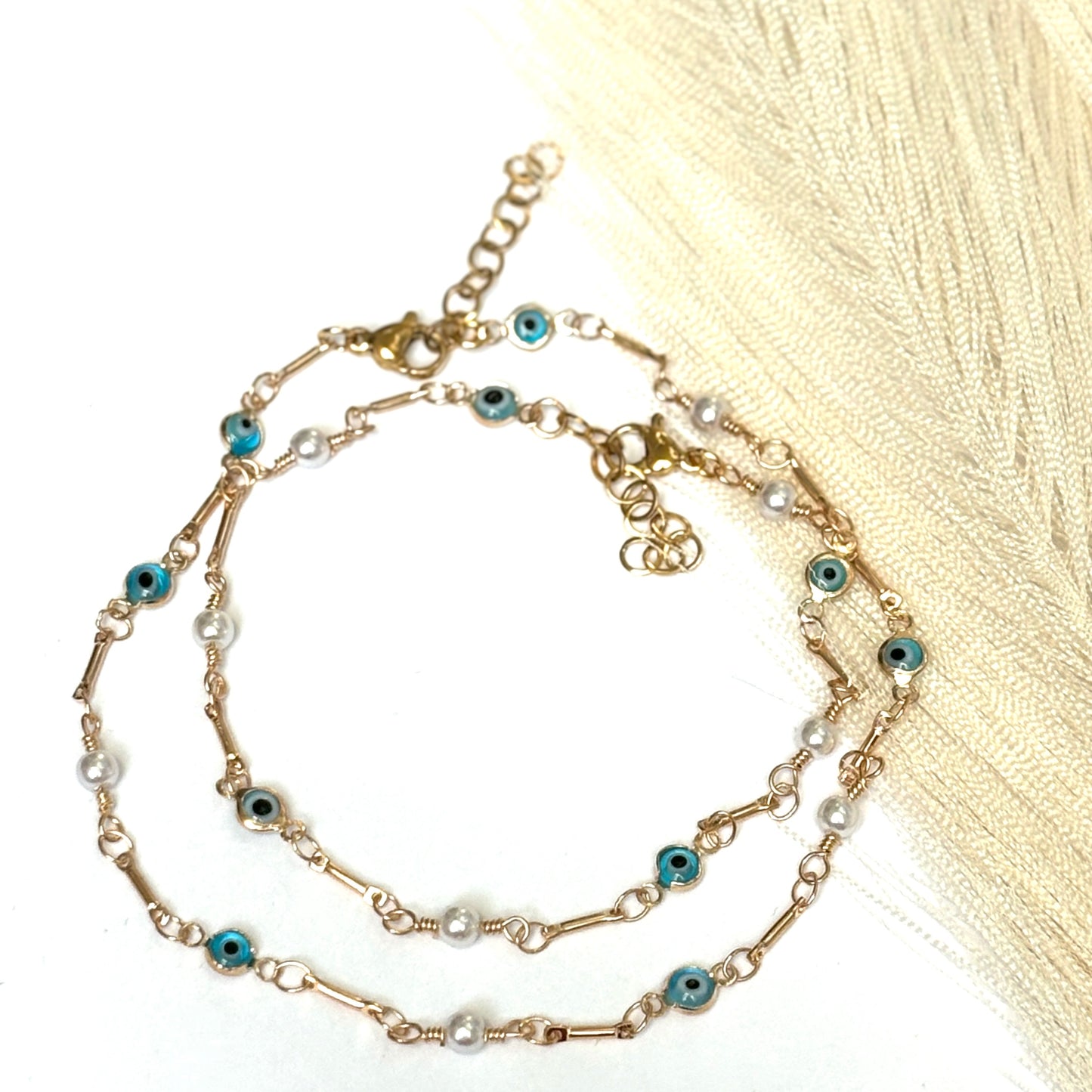 Bracelet de cheville le bon oeil