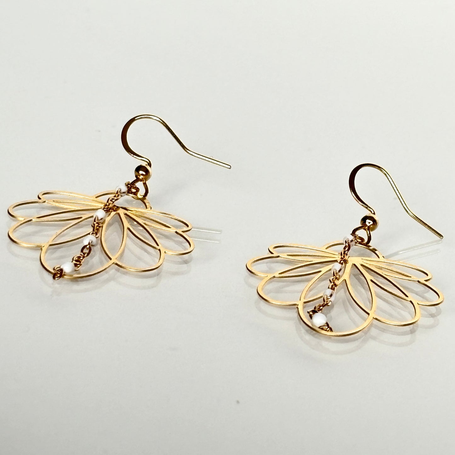 Boucles d oreilles légèreté estivale